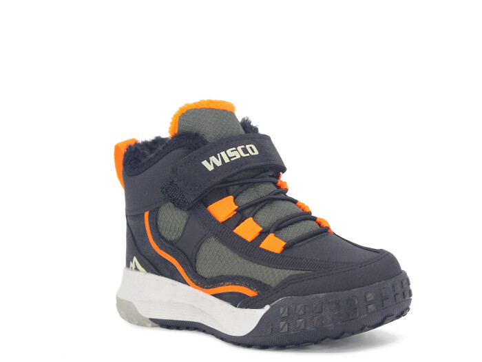 Wisco Patik 064 Bot Siyah - Turuncu - 1