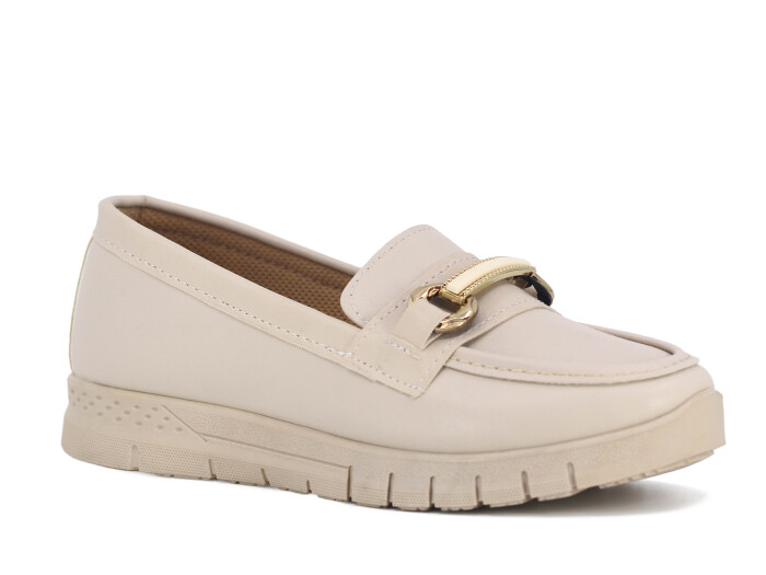 Wissente Zenne 043 Anne Ayakkabısı Krem - Wissente