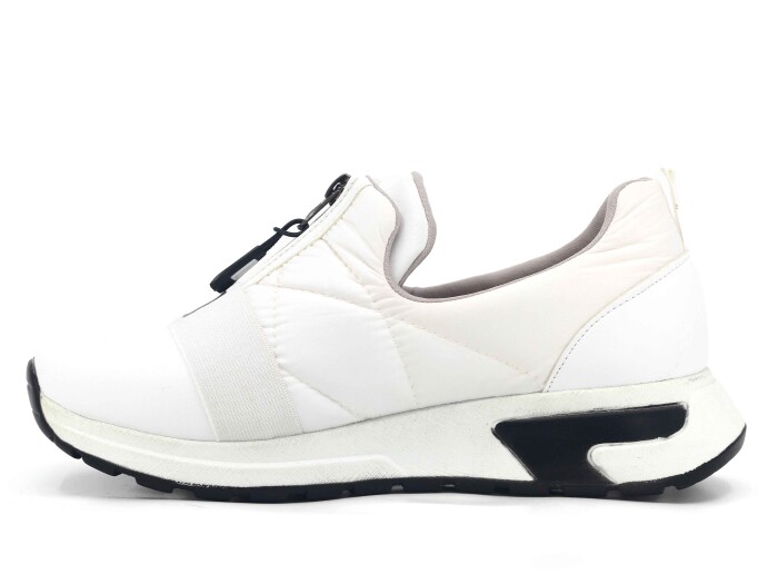 Wissente Zenne 315 Fermuarlı Anne Ayakkabısı Beyaz - Wissente (1)