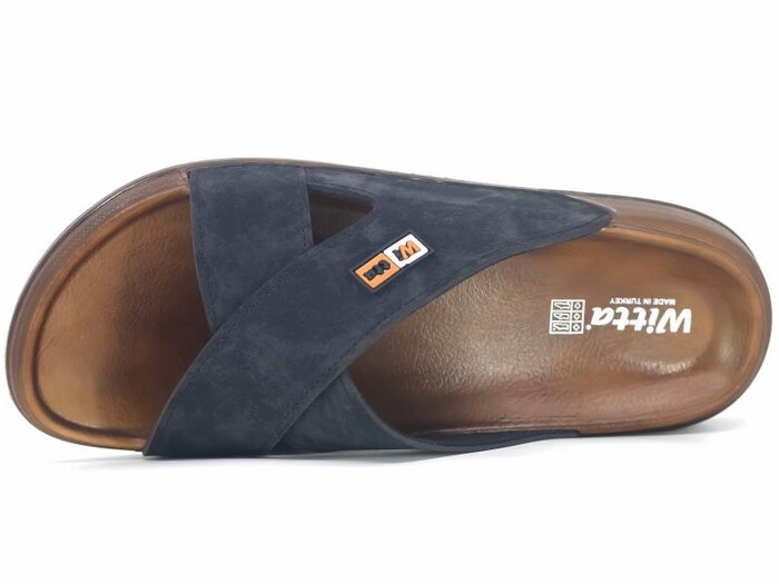 Witta Merdane 54202 Çapraz Comfort Kutulu Günlük Terlik Siyah - 2