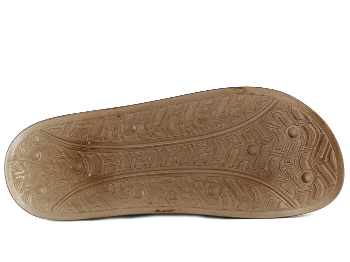 Witta Merdane 54209 Çift Toka Comfort Kutulu Günlük Terlik Kahve - 3