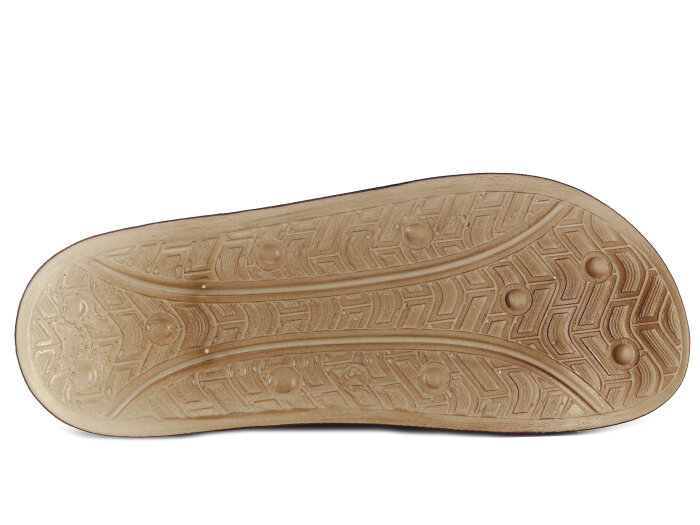 Witta Merdane 54209 Çift Toka Comfort Kutulu Günlük Terlik Taba - 3