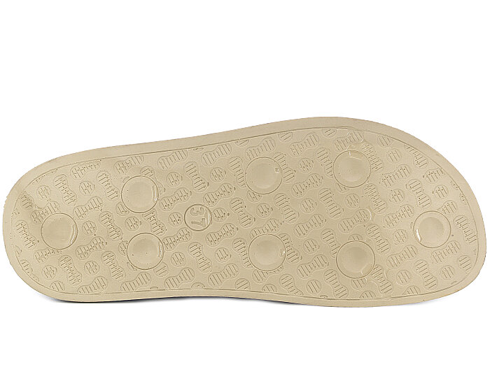 Witta Zenne 55206 Çift Toka Comfort Kutulu Günlük Terlik Altın - 3
