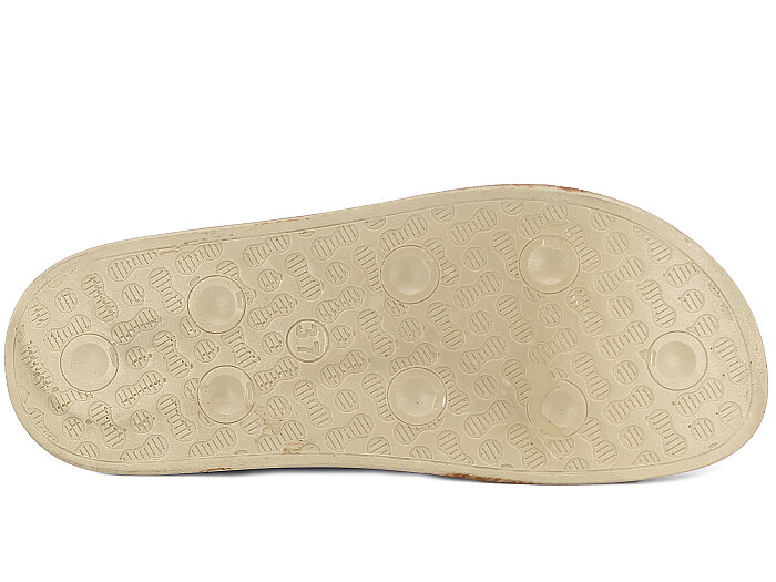 Witta Zenne 55206 Çift Toka Comfort Kutulu Günlük Terlik Siyah - 3