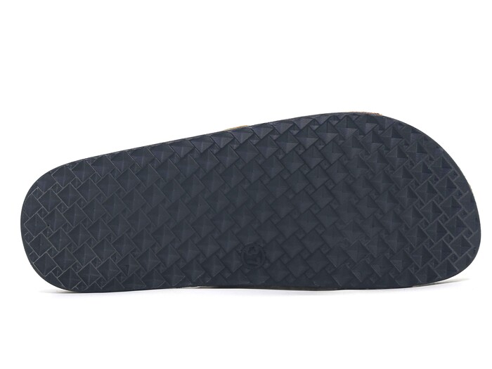 Witta Zenne 55303 Taşlı Çift Toka Günlük Terlik Platin - 3