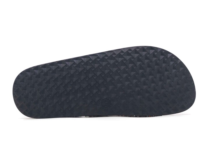 Witta Zenne 55704 Taşlı Çift Toka Günlük Terlik Platin - 3