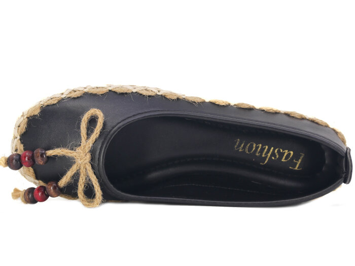 Yiğit Zenne Boncuk Babet Ayakkabı Siyah - Yiğit (1)