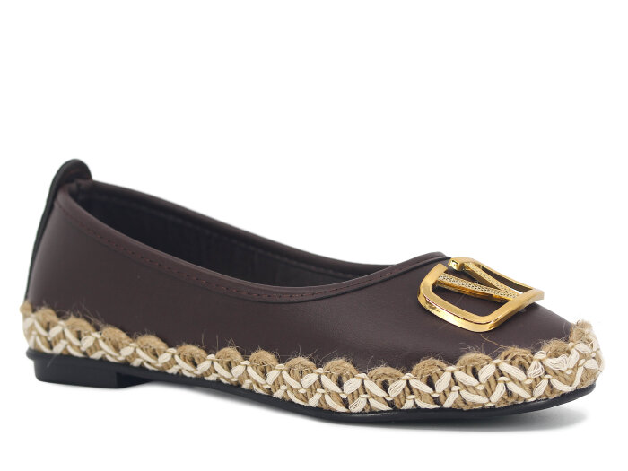 Yiğit Zenne V Toka Babet Ayakkabı Kahve - Yiğit