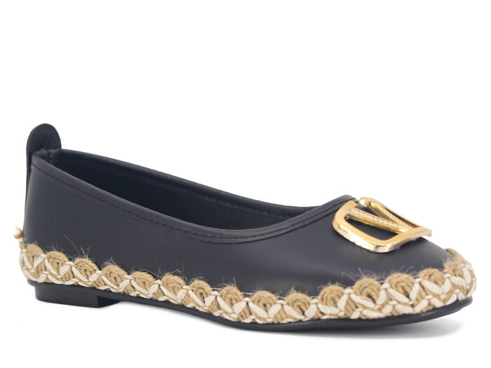 Yiğit Zenne V Toka Babet Ayakkabı Siyah - Yiğit