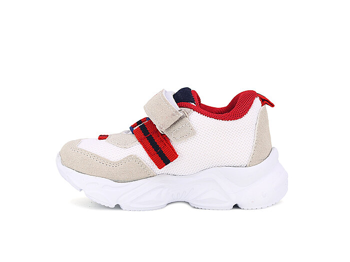 Zaby Bebe 6001 Cırtlı Işıklı Spor Ayakkabı Gri - Zaby (1)