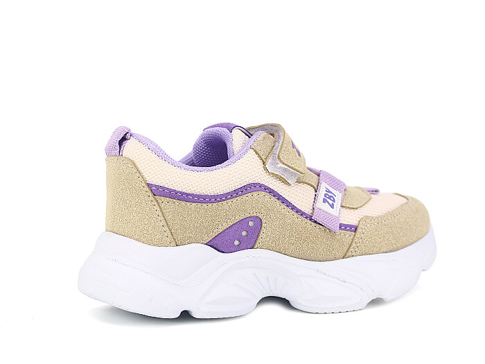 Zaby Patik 6001 Cırtlı Spor Ayakkabı Bej - 3