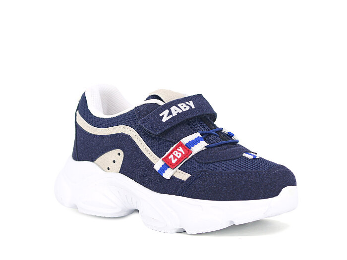 Zaby Patik 6001 Cırtlı Spor Ayakkabı Lacivert - Zaby