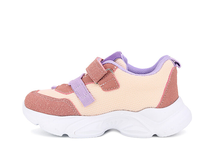 Zaby Patik 6001 Cırtlı Spor Ayakkabı Pudra - Zaby (1)
