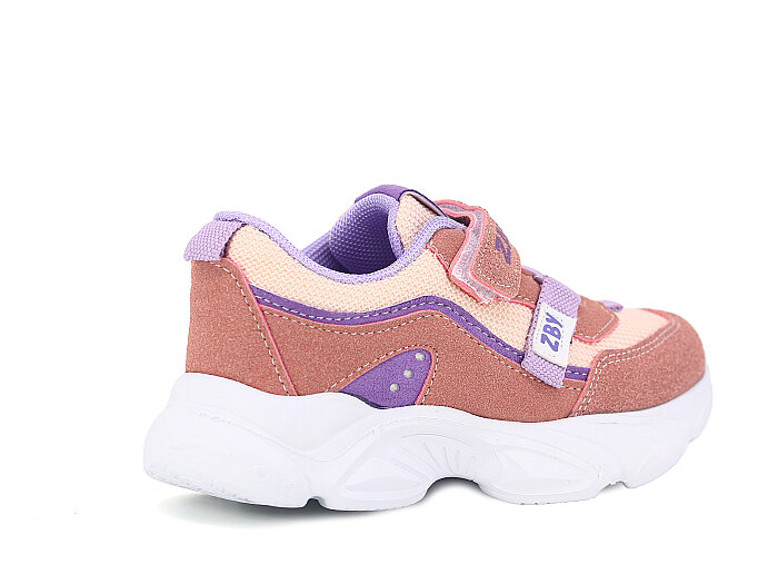 Zaby Patik 6001 Cırtlı Spor Ayakkabı Pudra - 3